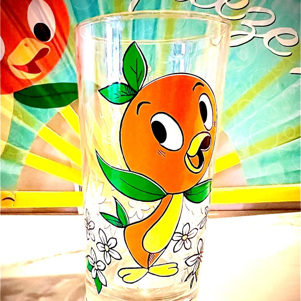 Orange Bird Glass Disney Parks EPCOT Flower & Garden Festival 2021 Passholder